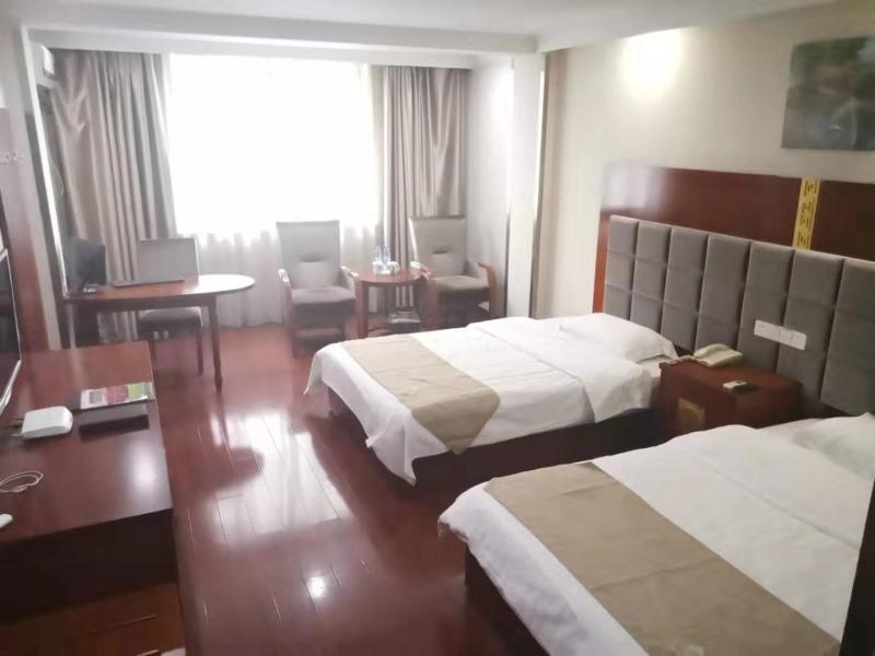 Greentree Inn Zhejiang Taizhou Tiantai Bus Station Express Hotel Esterno foto