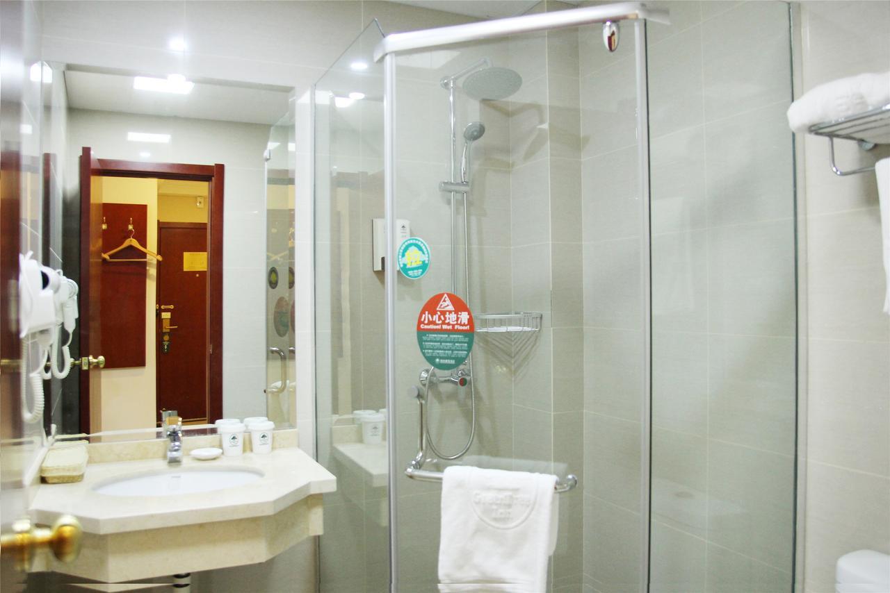 Greentree Inn Zhejiang Taizhou Tiantai Bus Station Express Hotel Esterno foto