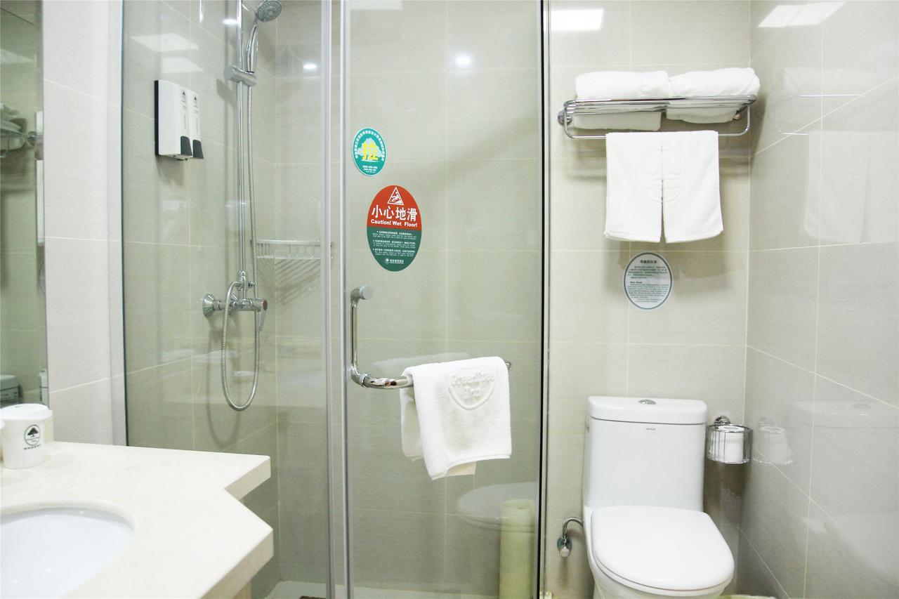 Greentree Inn Zhejiang Taizhou Tiantai Bus Station Express Hotel Esterno foto