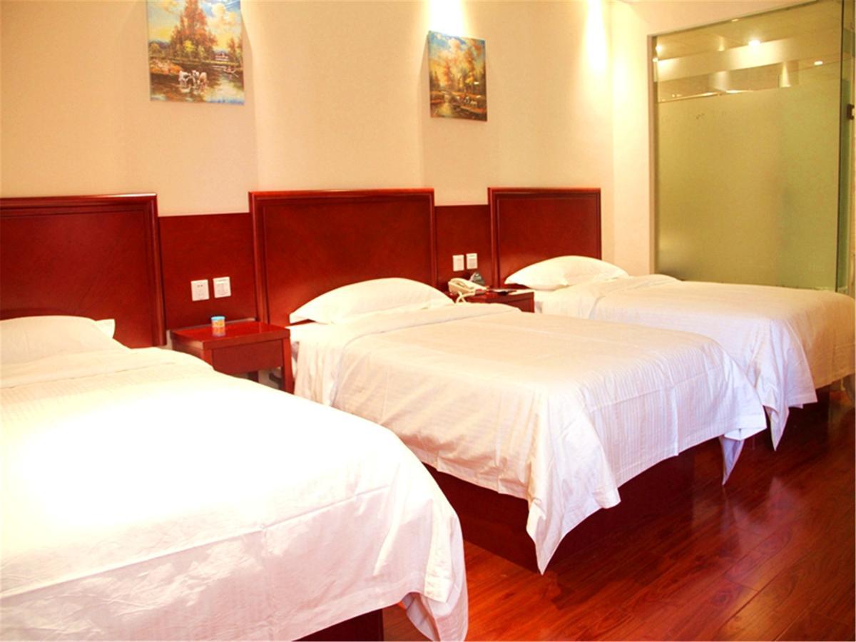 Greentree Inn Zhejiang Taizhou Tiantai Bus Station Express Hotel Esterno foto