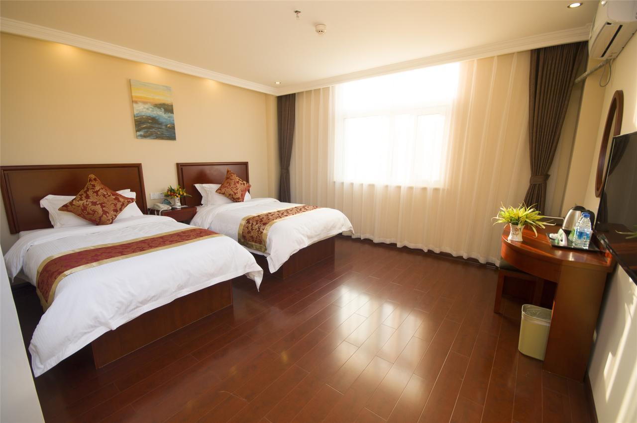 Greentree Inn Zhejiang Taizhou Tiantai Bus Station Express Hotel Esterno foto