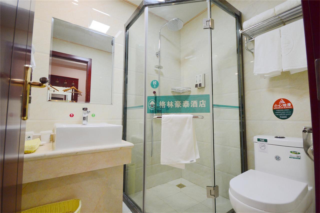 Greentree Inn Zhejiang Taizhou Tiantai Bus Station Express Hotel Esterno foto